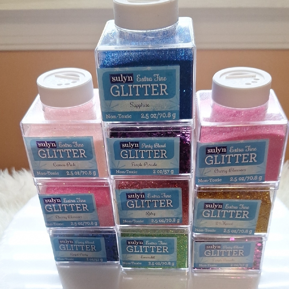 Extra Fine Glitter Set - Multicolor